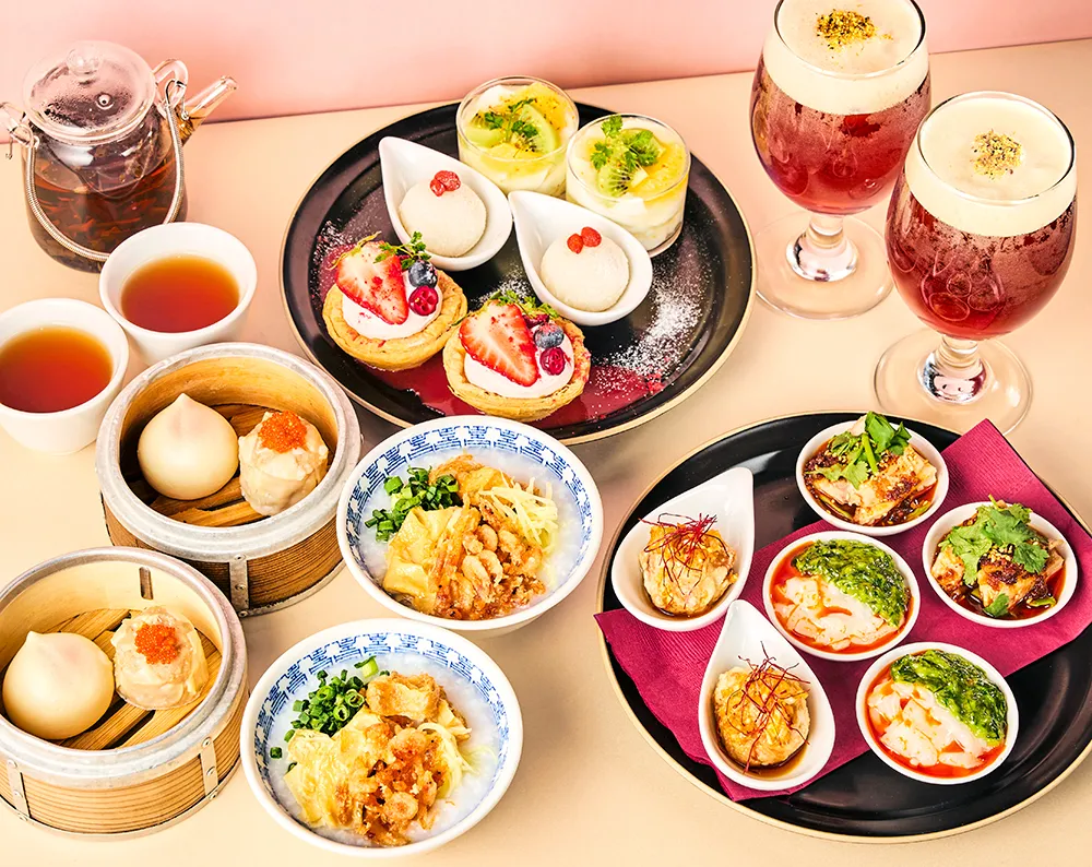 当店人気のチャイニーズアフタヌーンティーのご紹介