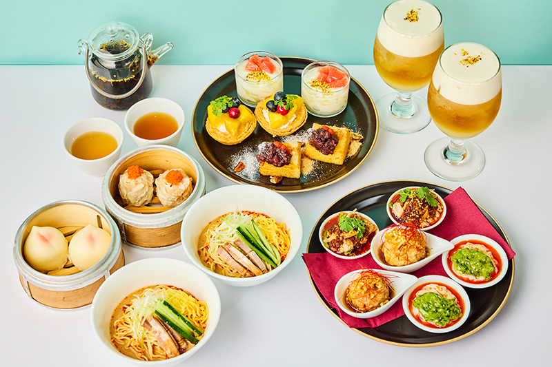 【中国茶フリー付き】チャイニーズアフタヌーンティー